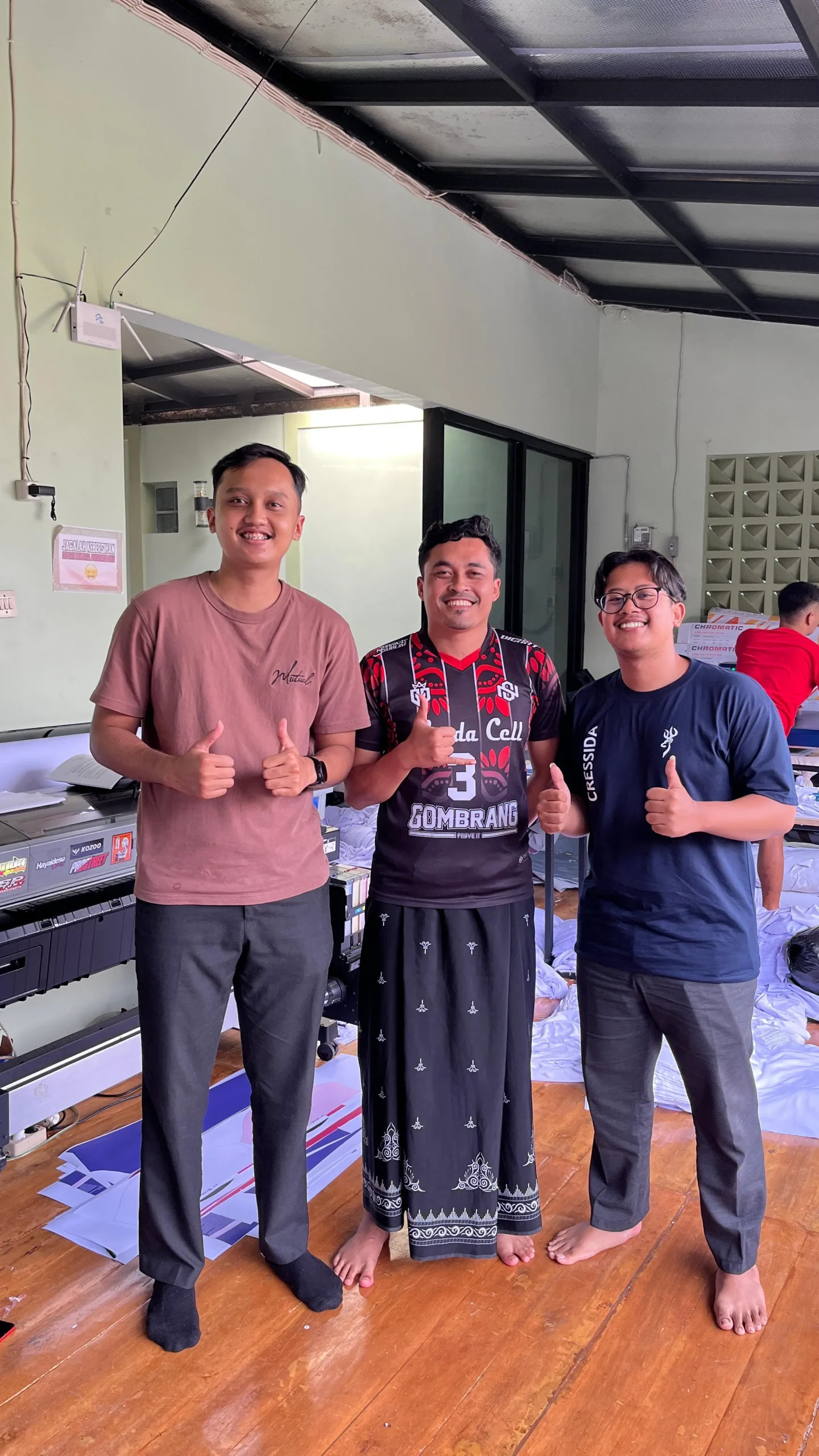 Dokumentasi diskusi client